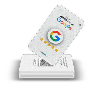 Best Google Review NFC business card services in Dubai